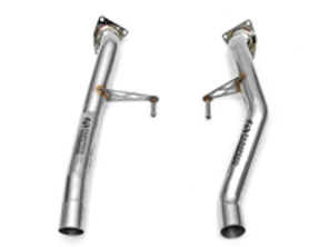 Exhaust Catalytic Converter Bypass Pipes. Porsche 955 Cayenne Turbo - 95511111310, 95511302311, 955113023BX, 95511302410, 95511302411, 955113024BX