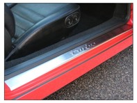 Rennline Stainless Steel Plate Set with Logo TURBO. Porsche 944/924/968 - SP11