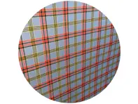 SOLM (75) wool tartan fabric, inspiration: 75 years of Porsche Celebration Tartan *SAMPLE*