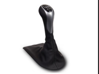 Gearshift Leather with Silver Grip Stem. Porsche  996 / Boxster 986 S - 99642407505EVZ, 99642407505