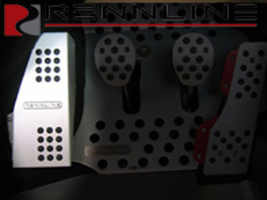 Rennline Dead Pedal Rubber Grip. Porsche 914 - P52, P4625