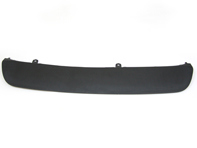 Cache central de la jupe arrière en noir. Porsche 970 Panamera RWD - 970505811001E0, 970505611001E0, 970505611051E0