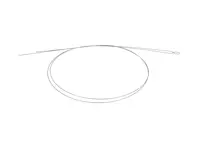 Heater flap cable. Porsche 911 / 930 1974-86 Auto - 91142470102, 91142470101, 91142470108, 9300