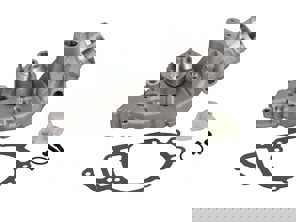 Water pump. Porsche 944 2.7L / 944S2 3.0L / 968 3.0L - 94410602124, 94410600300, 944106921X, 944106921AX - HQ-PC106, WP-PC106