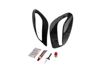 TechArt carbon fibre rear wing air inlets. Porsche 992 turbo - 092.121.480.009G, 092.121.480.009M, 992853241A, 992853242A, 092.121.480.009 - 092.121.480.009, 092.121.480.009M, 092.121.480.009G