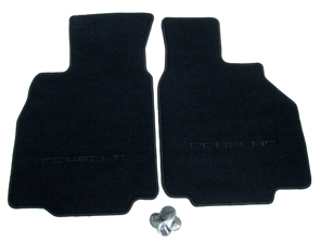 Tapis de sol - Lot de deux pour modèles à conduite à droite. Porsche 986 / 996 - 00004480081