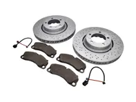 Pack Plaquettes de frein et disques de frein AVANT Porsche 991.2 S - 9P1615301, 9P1615302, 99135194702, 99160918100