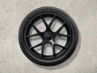 20 英寸/21 英寸 911 GT3 RS 镁合金黑色（缎面光泽）轮毂套装，无轮胎。原装保时捷 - 992044681CL