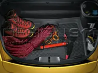 Gepäckraumauskleidung hinten. Porsche 987 Boxster 2005-06 - 98704400015