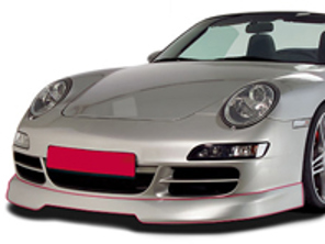 Lèvre de spoiler avant. Porsche 911 (997) 2004-07/2008