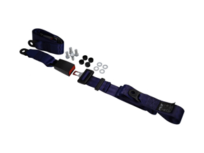 Statischer 2-Punkt-Beckengurt hinten in Dunkelblau (2er-Set). Porsche 911 78-89 / 964 / 993 / 968 / 924 / 944 - 47785779570B, 911116