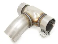 Tuyau de liaison d'échappement, pièce en T. Porsche 987.2 Boxster / 987C.2 Cayman - 98711135330