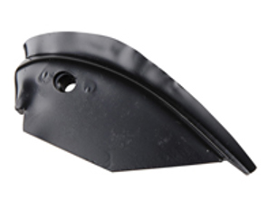 Plaque d'angle pour passage de roue avant. Porsche 911 63-73 - 1682351470, 1682351480, 90150130300, 90150130400, 90150130300GRV, 90150130400GRV - 1682351470, 1682351480