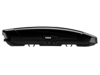 Roof Box Thule Motion XT Sport 300L Black Glossy for Porsche Cayenne / Panamera / Macan / Tycan / 992 / 991 / 997 / 996 - 629601, 95804400025, 95804400026