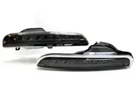 Feux de jour (DRL) LED FUMÉ pour Porsche Boxster 987 2005-08 - 98763108105, 98763108205, 98763108102, 98763108202, 98763108104, 98763108204