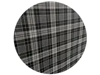 SOLM (Classic) wool tartan fabric, inspiration: James Bond and Aston Martin *SAMPLE*
