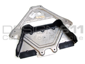 Rear Axle Protective Plate. Porsche 986 Boxster Manual - 98633116300, 98633116301