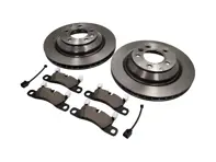 Pastiglie freno posteriori e pacchetto dischi freno. Porsche Cayenne 958 turbo - 958698451B, 95835240150, 95835293950, 95861236550