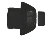 Cabriokap, zwart. Porsche 993 Cabrio - PCG561900002XW