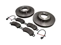 FRONT Brake Pads and Brake Disc Package Porsche 991.2 - 9P1615301, 9P1615302, 99135194702, 99160918100