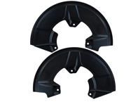 Brake disc cover plates Set of 2 Front Porsche 964 96435180402, - 96435180302, 96435180402