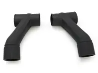 Fresh air connector hose set. Porsche 356 B-T6 / 356 C - 64457269306, 64457269406