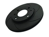Black Diamond 6 GROOVED Performance Brake Discs REAR. Porsche 955 Cayenne - KBD 1235, KBD1235, KBD1235G6