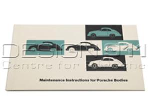 Instructions d'entretien en ANGLAIS. Porsche 356 A 55-63 - PCG460520