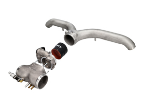 Ansaugplenum 'Competition' + Hosenrohr + 82mm Drosselklappe Porsche 997 Turbo IPD - 99760511601, 97282, 97500