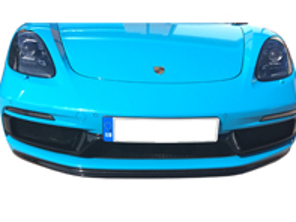 Ensemble de grilles en acier inoxydable pour pare-chocs avant ZunSport. Porsche 718 Boxster GTS / 718 Cayman GTS - ZPR70718, ZPR70718B, ZPR70718, ZPR70718B