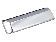 Zierleiste Armaturenbrett (Beifahrerseite) Galvanosilber. Porsche 991.1 / Boxster / Cayman - 99155238703V08, 99155238700V08, 99155238701V08