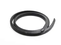 Gummieinlage für Stoßstangendekor vorn und hinten, S-Verkleidung. Porsche 911 S 1967-68 - 90150540550, 90150541750 - BMP11.3.112, OBP11.1.130