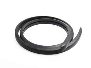 Gummieinlage für Stoßstangendekor vorn und hinten, S-Verkleidung. Porsche 911 S 1967-68 - 90150540550, 90150541750 - BMP11.3.112, OBP11.1.130