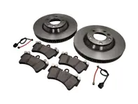VORDERRAD-Bremsbeläge und Bremsscheibenpaket. Porsche Cayenne 955 V8 - 95535140X51BRE, 95535140X51, 95535193916, 95561236502