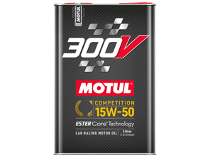 Aceite de motor MOTUL 300V COMPETITION 15W-50 5 litros - 110861