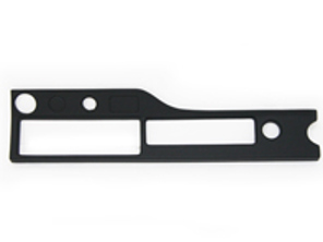 Rivestimento della copertura centrale del cruscotto. Porsche 911 84-89 con guida a destra - 911552480137AE