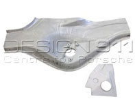 Reparatieplaat torsiestang achteras Porsche 911 1965-86 - P280L, P280R, 911501017, 911501018, 91150101720, 91150101721, 91150101820, 91150101821