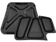 Verkleidungssatz für vorderen und hinteren Kofferraumdeckel. Porsche 986 Boxster 2001 - 2004 - FS996, RS98604