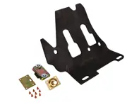 Pedalbodenplatte LHD mit Befestigungsmaterial. Porsche 911 1965-73 - 90155106323, 90155106342 - TRP113103, TRP113104