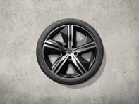 Set di ruote e pneumatici estivi da 22" Macan Exclusive, nero lucido. Porsche Macan-e - 95C044660N