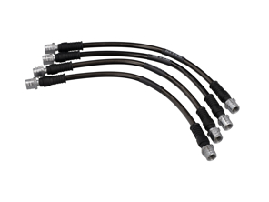 Mangueras de freno trenzadas de acero inoxidable (juego de 4) Delanteras y traseras Porsche 997 - 99635513901, 99635513903, 99635513904, 99635513900
