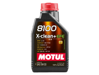 MOTUL 8100 X-CLEAN+ EFE 0W-30 engine oil 1ltr - 109774