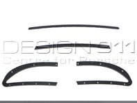 Kit de montaje de rejilla de aire superior paragolpes delantero. Porsche 997 GT3 - 99757556792