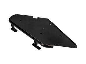 Placa amortiguadora de impactos trasera 1/4 de ventilación. Porsche 987 Boxster / 987C Caimán - 98757564701