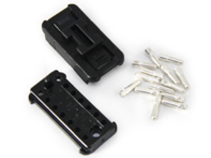 Connector housing, 14-pole. Porsche 911, 914, 924 S, 928, 944/2, 964 and 968 - 91161211305