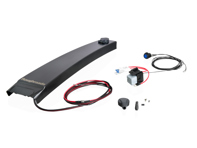 B-pillar trim with power supply cable set, Black. Porsche 957 Cayenne 2008-10 - PCG559320B