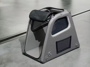 Porsche Gepäckraumbox für Hunde - schmal (bis 18 kg)