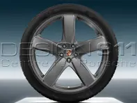 21' Macan Sport Classic Alufelgen & Sommerreifen Original Porsche - 95B04460216, 95B04460226