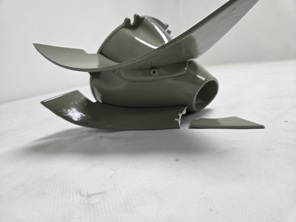 Déflecteur d'air d'alternateur endommagé. Porsche 911 1970-77 - 91110603300