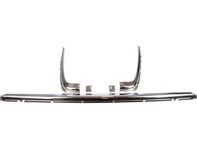 Rear bumper cover trim set chrome. Mercedes SL R107 / SLC C107 *Dansk - 1078850601, 1078850602 - A1078850601, A1078850602, 8384250210